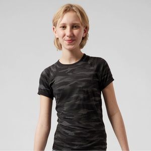 Athleta Girl Camo Print Top